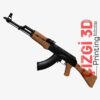 AK-47 HAREKETLİ SABİT DİPÇİK